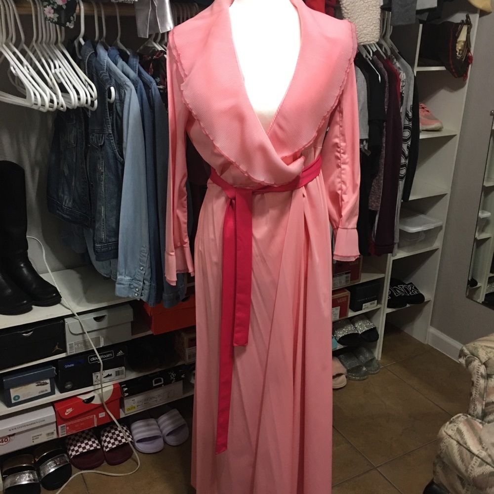 Vanity Fair silk robe
